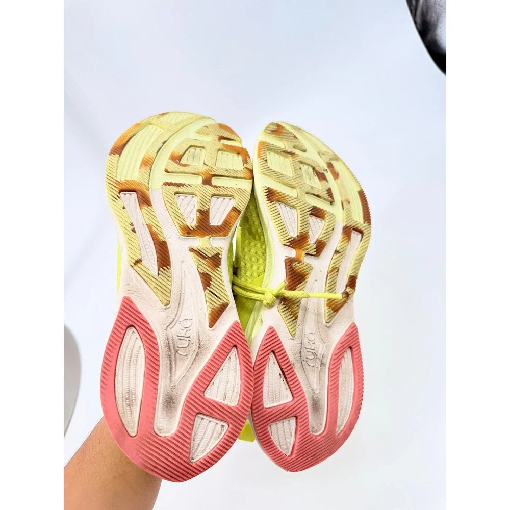 Ryka Activate Walking Shoes Womens 7.5 Neon Yellow Lime Athletic Sneakers